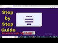 Creating a Modern Login Page with CSS Bootstrap and PHP