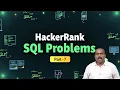HackerRank SQL Problems Part 7 by Mr B Ramesh