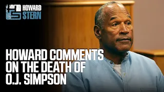 howard gives his thoughts on o j simpson s death