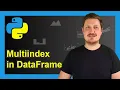 Create pandas DataFrame with Multiindex in Python Example Set Multiple IDs set - index Function