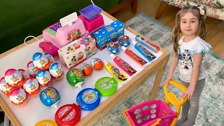 ÇİLEK KIZ ELİF VE MACERALARI- EVDE MARKET ALIŞVERİŞİ- NİLOYA