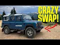 This Defender Has The Last Engine You d Expect In A Land Rover