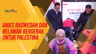 Anies Baswedan Salurkan Bantuan Musim Dingin bagi Pengungsi Palestina di Yordania