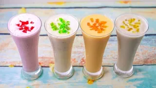 full recipe: https://hebbarskitchen.com/custard-milkshake-recipe-custard-badam/ Music: http://www.ho. 