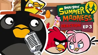 angry birds summer madness episode 3 microphone madness reaction