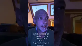 GOOD MORNING! Hope you have a great weekend! #fyp #vlog #sailing  #doberman #dream