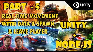 COMPLETE Unity Multiplayer Server tutorials with Node JS WebSocket - Part 5 full guide line