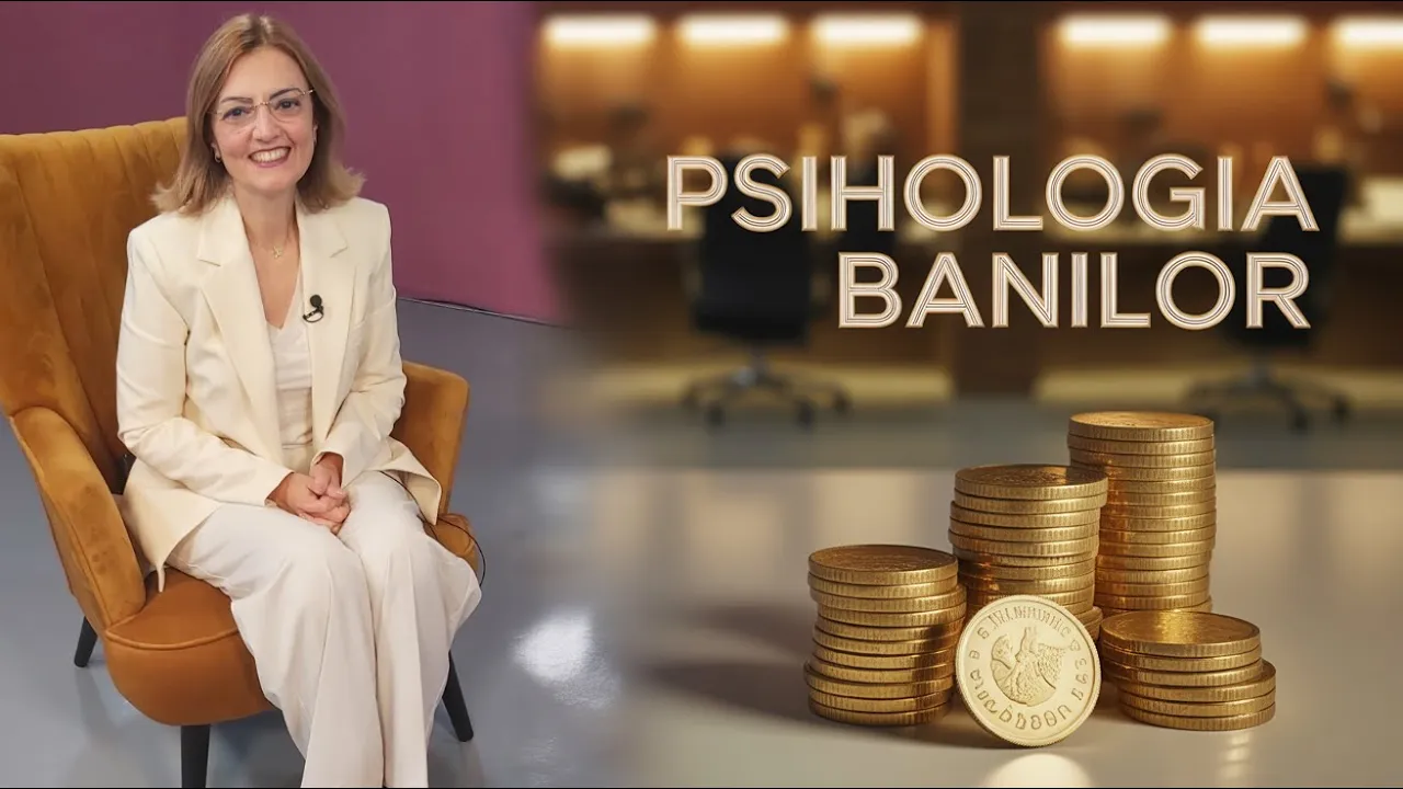 PSIHOLOGIA BANILOR – Mindset și comportament financiar | cu prof. Adrian Tudor Mitroi