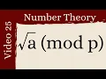 Square roots mod p -