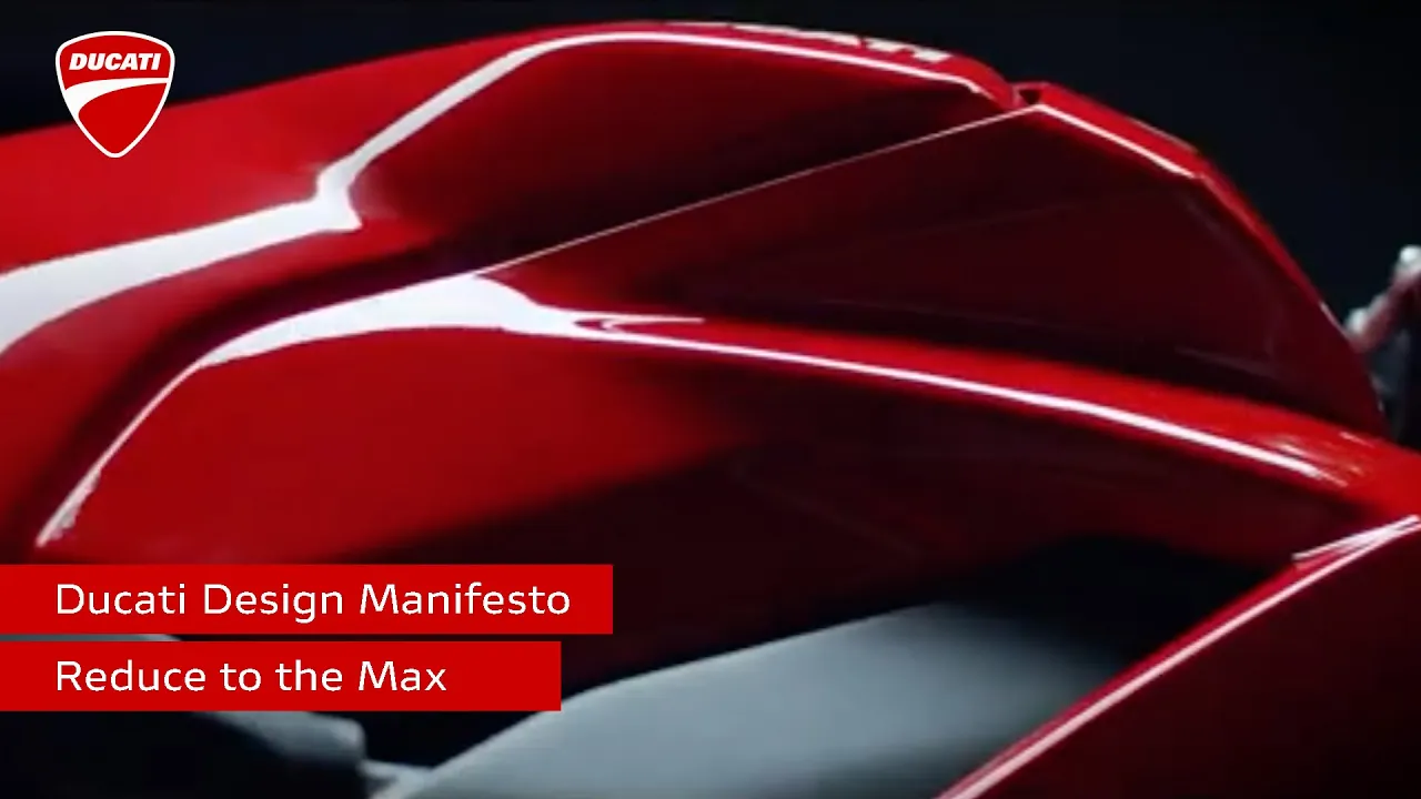 The Ducati Design Manifesto | Reduce to the Max