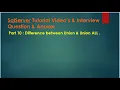 Part 10 Difference between Union and UnionALL