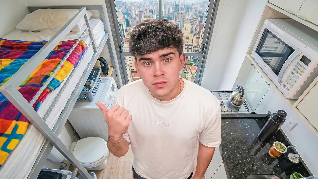 Sobreviví a los Apartamentos Más Pequeños de Brasil (10m²)