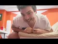 He TICKLES his WIFE s feet on the couch for FUN