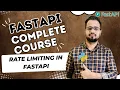 FastAPI Tutorial Rate Limiting slowapi Protect Your APIs from Abuse