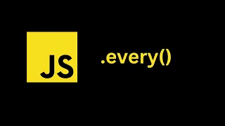 TAGALOG JavaScript every Function Quick Lesson