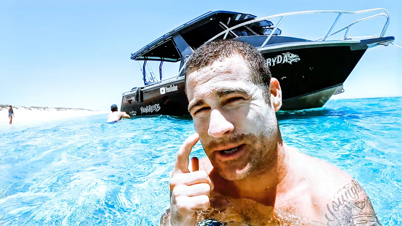 INSANE SHARKY BLUE WATER SPEARFISHING Wahoo Tacos Catch & Cook (New Wetsuits) - Ep 151