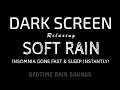 Lagu Smart Trick for Easy Deep Sleep! Soft RAIN Sounds to Sleep Instantly \u0026 Deeply | Black Screen