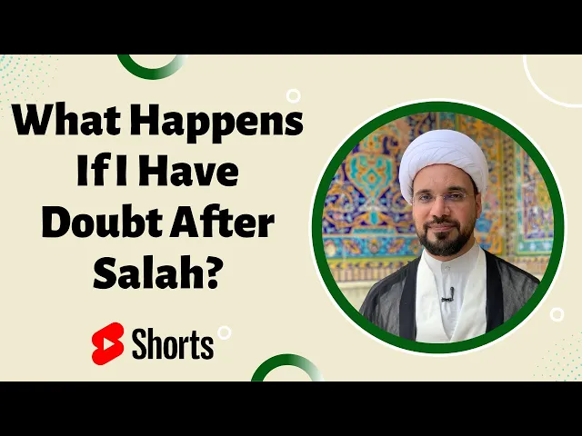⁣What Happens if I Have Doubts After Salah? #shorts