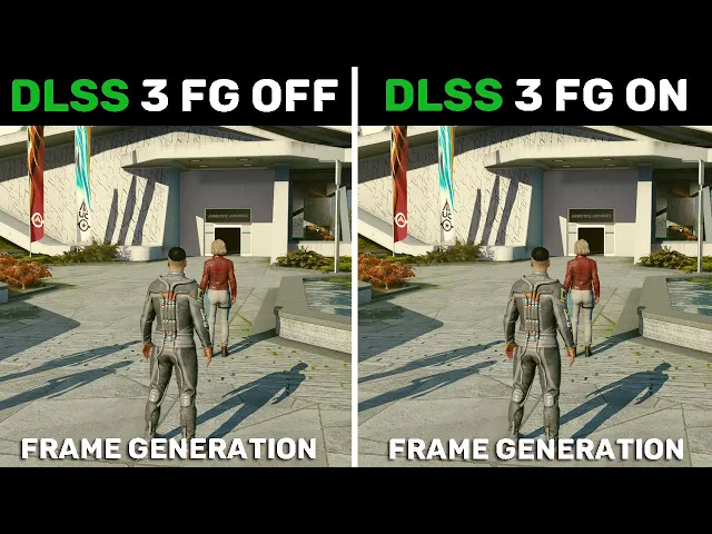 Starfield - DLSS 3 Frame Generation OFF vs ON - Patch v1.8.83 Beta