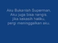 Download Lagu Bukan Superman With Lyrics(Lucky Laki)