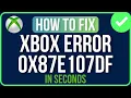XBOX ERROR CODE 0X87E107DF 2026 FIXED 0x87e107df Xbox Error Code Problem