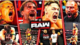 ملخص عرض الرو الاخير 11 11 2025 جون سينا يولعها Hd 