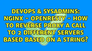 NGINX - OpenResty