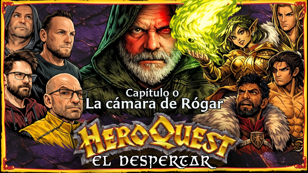 HEROQUEST El Despertar capitulo 0 La Cámara de Rógar #heroquest #gameplay #partidas #temporada2