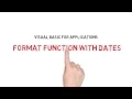 VBA Format Function with Dates