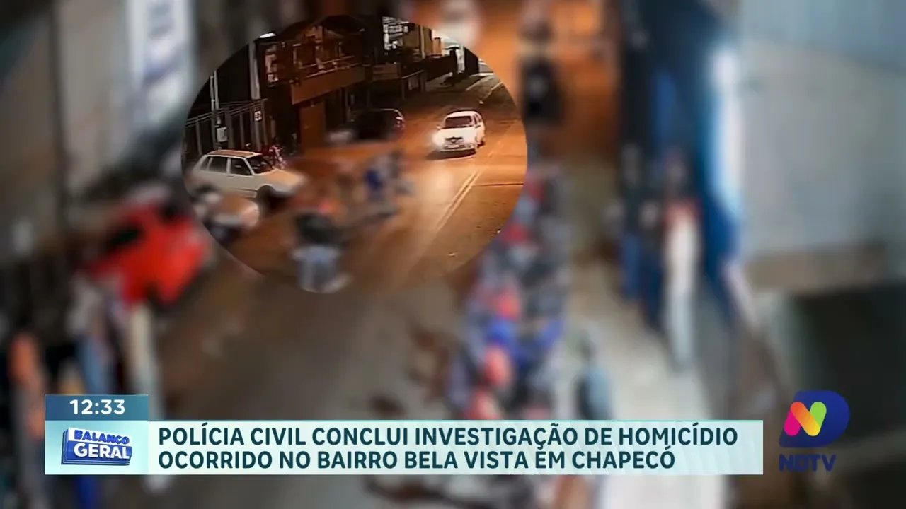 Polícia Civil conclui investigação de homicídio ocorrido no Bairro Bela Vista em Chapecó