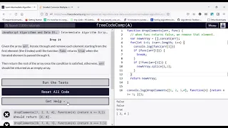 freeCodeCamp - JavaScript