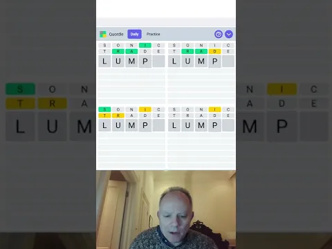 Quordle in a Minute!  (from 28 Feb 2022)