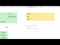 Spreadsheets Boolean and Comparison Operators
