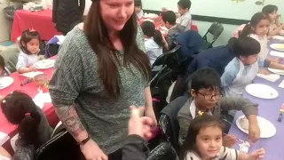 PS 153 Kindergartners visit the Art Station