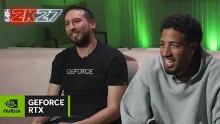 NBA 2K27 | All-Star Tyrese Haliburton Reacts to DLSS 5 in NBA 2K27