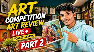 LIVE Art Review Competition | Kaun Jeetega? 🏆🎨