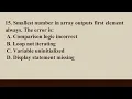 Debugging Pseudocode Identifying and Fixing Logic Errors Q1 Java L28 P2 SMILE ROAD