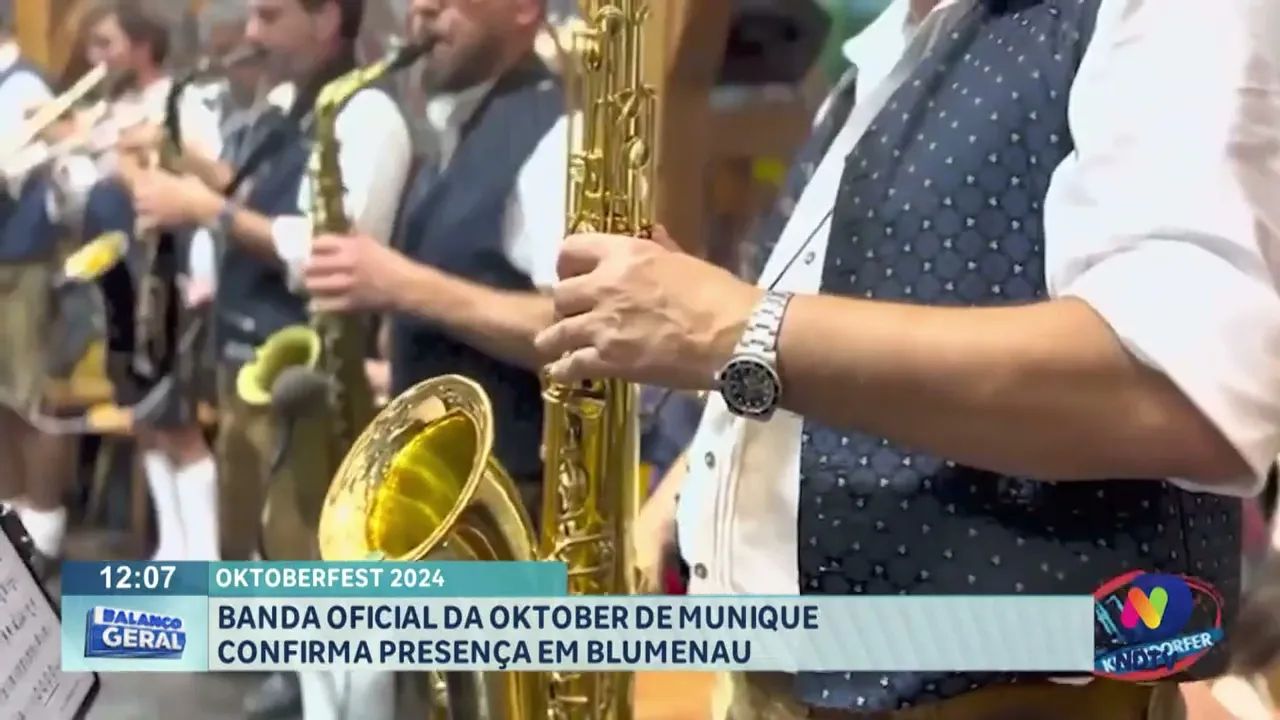 Oktoberfest 2024: banda oficial da Oktober de Munique estará em Blumenau