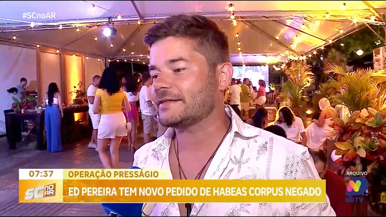 Operação Presságio: Ed Pereira tem novo pedido de habeas corpus negado