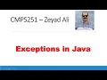 Java Exceptions Checked Unchecked Try Catch Finally Throws Throw