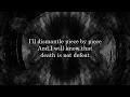 Architects - Death Is Not Defeat //lyrics//