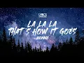 Download Lagu La la la that's how it goes - HONNE (Lyrics)