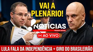 Mendonça leva conversas de Moraes ao plenário, Lula defende soberania e rodada do Brasileirão