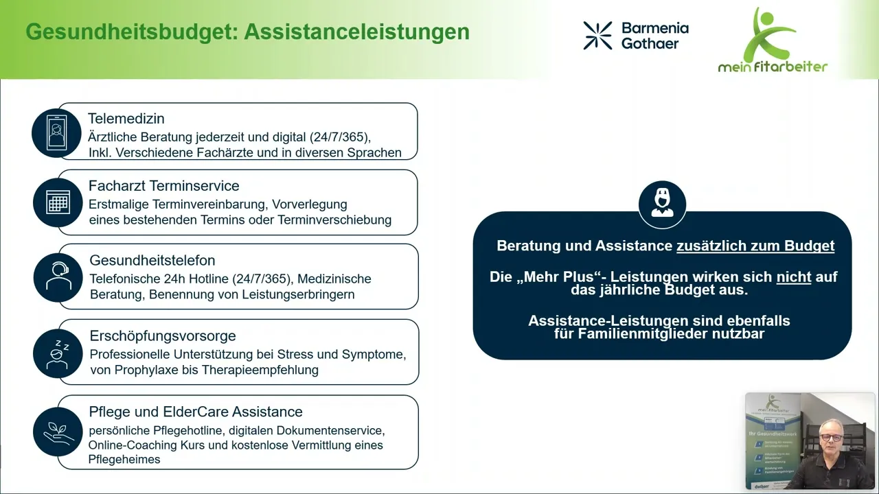 Gesundheitswerk Teil 1 Gesundheitsbudget für Ihre Mitarbeiter