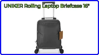 REVIEW 2026 UNIKER Rolling Laptop Briefcase 16 ESSENTIAL details