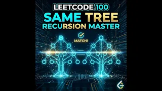 LeetCode 100 Same Tree in less than 5 minutes Binary Tree Recursion