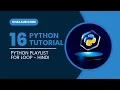 Python For Loop Mastery Strings For-Else Nested Loops Explained Hindi