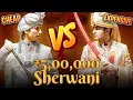 Trying Rs5 000 vs Rs50 000 vs Rs5 00 000 Sherwani