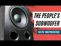 Is the SVS PB-1000 Pro Possibly the Best BUDGET Subwoofer