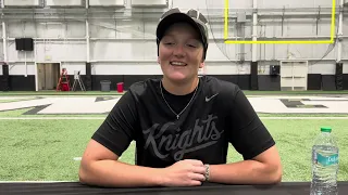 Ashleigh Griffin 2025 UCF Softball Media Day